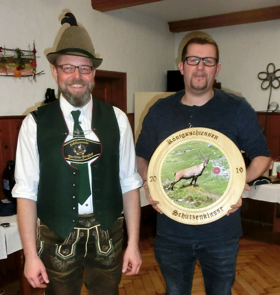 Ehrenscheibe Sch&uuml;tzen